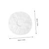 PRETYZOOM 400 pcs Disposable Plastic Bowl Covers Stretchable Food Storage Wrap for Kitchen Containers Elastic Food Bowl Covers view 4