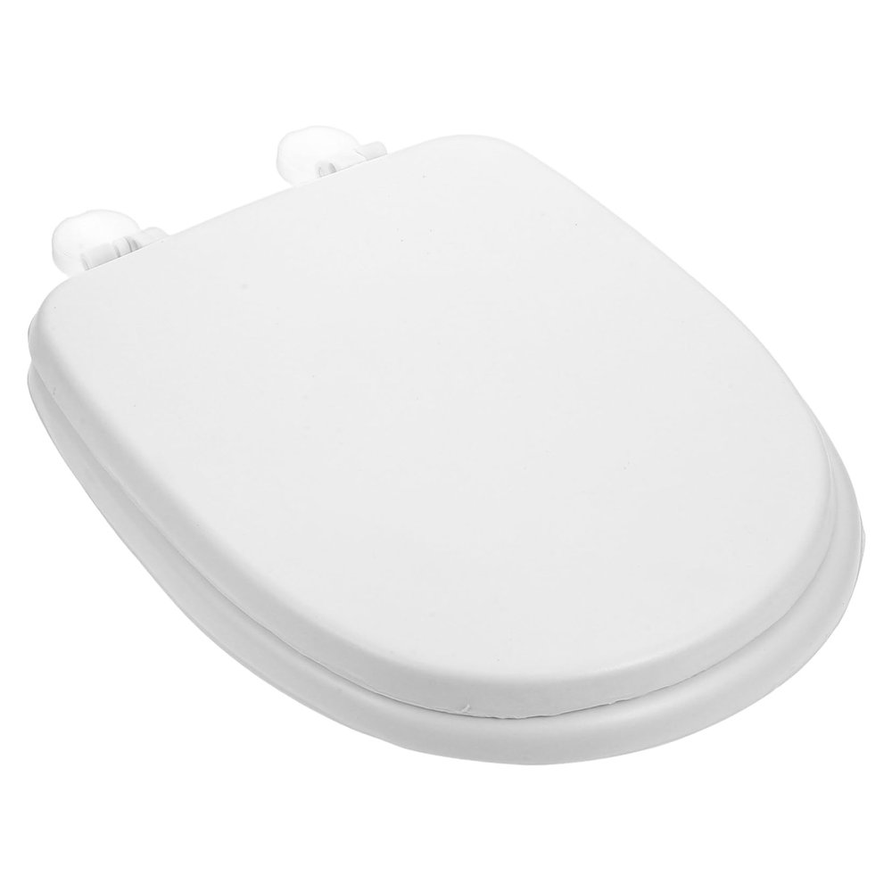 Veemoon Hotel Toilet Seat Cover Padded Comfort Pad for Bathroom Toilet Cushion Replacement Seat Soft Foam Non-slip Cover