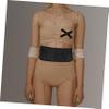 LIOOBO 3pcs Women's Waist Support Belts Studded Corset Belt Back Strap for Pain Relief for Sports Fitness view 2