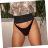 LIOOBO 3pcs Women's Waist Support Belts Studded Corset Belt Back Strap for Pain Relief for Sports Fitness view 4