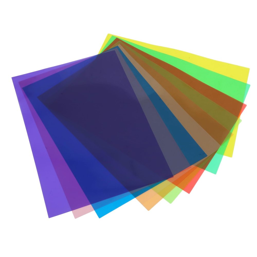 jojofuny 9sheets Cellophane Sheets for Crafts Transparent Wrapping Paper for Creative Projects and Wrapping and Versatile Crafting Supply