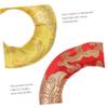 Holibanna 3pcs Tibetan Singing Bowl Cushions with Mallet Handmade Sound Bowl Pads for Meditation Yoga and Sound Healing Accessories Random Color view 2