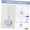 NOLITOY 2pcs Silicone Scalp Massager Brush with Detachable Design Gentle Exfoliation Tool for Hair Care Convenient Hanging Strap for All Hair Types view 3