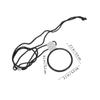 ibasenice 2pcs Magnifying Necklace Magnifier for Coins Magnifying Pendant Necklace Portable Magnifier Rope for Men Women view 2