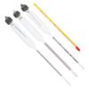 SOLUSTRE Hydrometer Tester 0-100 Degree for Beer and Spirits Triple Scale Measuring Device Glass Tube for Homebrewing view 1