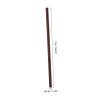 MUCKLILY 100pcs Handle Coffee Stir Sticks Dual Holes Disposable Plastic Drink Stirrer Straws for Mixing Tea and Cocktails for Office Home and Outdoor Use view 2