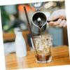 MUCKLILY 100pcs Handle Coffee Stir Sticks Dual Holes Disposable Plastic Drink Stirrer Straws for Mixing Tea and Cocktails for Office Home and Outdoor Use view 4