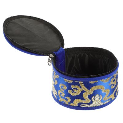 JOINPAYA Handmade Tibetan Singing Bowl Set Decorative Prayer Bowl Bell Portable Carrying Case for Meditation Random Color