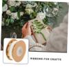 Angoily 1roll Double-Sided Heart Lace Ribbon Cuttable Craft Ribbon for Bows Wrapping and Home Decor Yards for Valentine Day and Festivals view 4