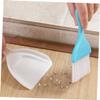 CALLARON 2sets Mini Broom Set Dustpan for Desktop Keyboard Bookshelf Cleaning Supplies Random Color view 3