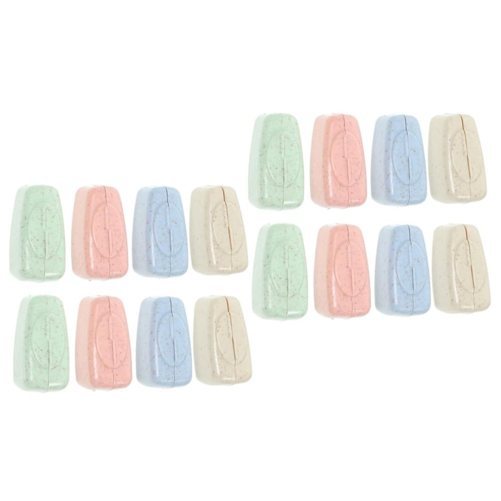Luxshiny 80pcs Toothbrush Covers Portable Toothbrush Dust Caps for Travel Compact Lightweight and Practical Covers for Outdoor and Business Trips
