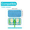 1/2PCS Mop Pad For Swiffer Sweeper Microfiber Floor Washable Reusable Mop Cloths Wet And Dry Flip Mop Cleaning Tools(2pcs) view 3