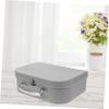 ABOOFAN Multi-use Paper Trunk Storage Box Lidded Jewelry Container for Wedding Guests Elegant Mini Suitcase Favor Boxes view 4