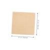 Happyyami 500pcs Non-stick Hamburger Patty Papers Food-safe Greaseproof Sheets for Easy Separation of Patties Cookies and Sandwiches for Bbqs Restaurants and Home Use view 2