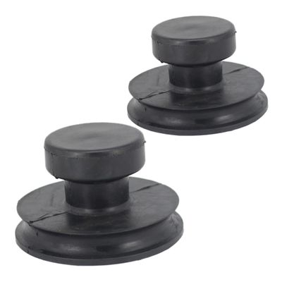 Abaodam 2pcs Tibetan Singing Bowl Suction Cups Suction Handles for Singing Bowl Lifter Lifting Tool Meditation Sound Accessory