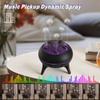 AChoice4U Essential Oil Diffuser 250ML Dancing Jellyfish Aromatherapy Diffuser Humidifier with 7 Colors LED Lights,Remote Control,Plug in for Bedroom,Office (Black) view 4