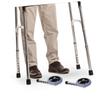 2pairs Multipurpose Walker Wheel Replacement and Quiet Accessory for Elderly Walking Easy Installation and Strong Bearing Capacity for Disabled Vehicles and Use view 2
