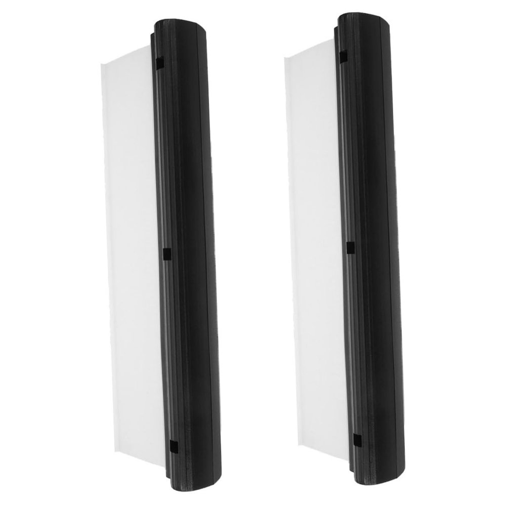 Hemobllo 2pcs Car Window Squeegee Silicone Wiper Blade for Auto Wash Cleaning Tool