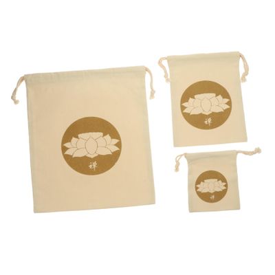 Kisangel 3pcs Singing Bowl Carrying Case Delicate Storage Bag for Singing Bowls for Meditation