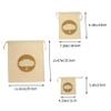 Kisangel 3pcs Singing Bowl Carrying Case Delicate Storage Bag for Singing Bowls for Meditation view 2