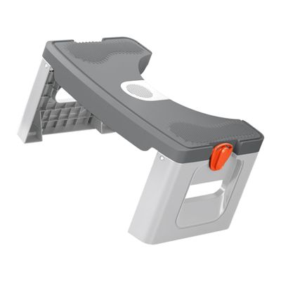 DEARMAMY Sturdy Folding Toilet Step Stool for Adults Non- Squatting Footstool for Enhanced Comfort and Stability Bathroom for Seniors and Pregnant Women