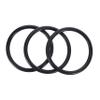 Yardwe 3pcs Music Washer Yoga Key Circle Meditation Pad Large Singing Cushion Mat Cushions Singing Bowls Singing Inner Lining Small Singing Black Rubber view 1