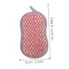DEARMAMY 10pcs Reusable Dish Sponge Dual-Sided Cleaning Sponge for Kitchen and Dishwashing Strong Absorption No Damage for Pots Sinks and Countertops view 2