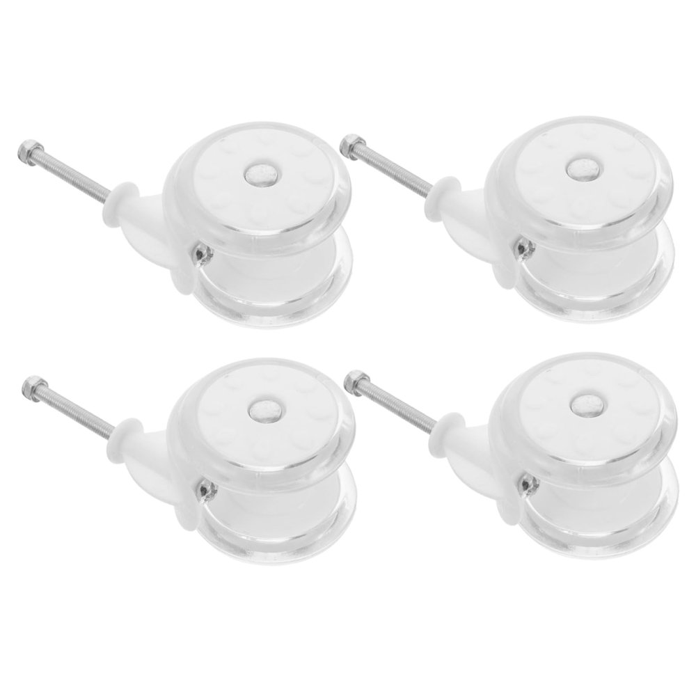 ERINGOGO 4pcs Replacement Walker Parts Stroller Wheel Caster for Swivel Caster Wheels