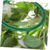 ABOOFAN Spring Artificial Eucalyptus Candle Ring Wreath Small Greenery Table Centerpiece for Home Decor 1 Piece for Weddings Easter and Seasonal Decorations view 3