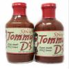 2 Pack of Home Made Barbecue Sauce Tommy D's Georgia Grown Homemade BBQ 16oz Bottles (Spicy)