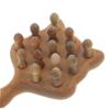 Beaupretty Scalp Massager Tool Scalp Massager Comb for Body Acupoint Massage Wooden Craft Massage Comb view 3