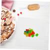 CALLARON 100pcs Multi-use Cellophane Wrapping Paper Diy Craft Supplies for Candy Chocolates view 2
