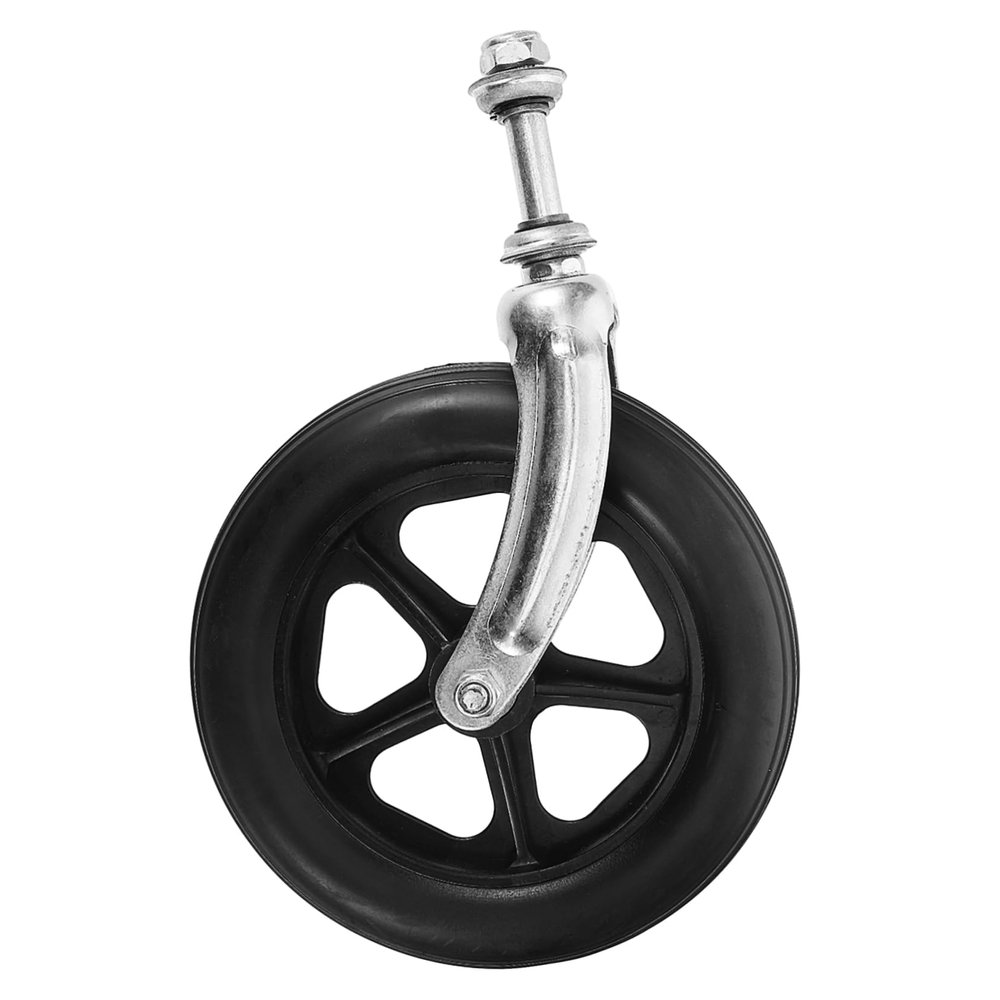 CALLARON Wheelchair Front Replacement Wheel with Bearing Caster Wheel for Smooth Steering Front Fork Assembly for Various Wheelchair Models