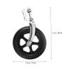 CALLARON Wheelchair Front Replacement Wheel with Bearing Caster Wheel for Smooth Steering Front Fork Assembly for Various Wheelchair Models view 3