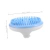 SAFIGLE Manual Massager Brush Silicone Massage Tool Scalp Back Massager Stylish Design for Home Beauty view 2