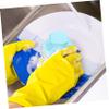NOLITOY 8pcs Stainless Steel Wire Ball Brush Handle Cleaning Brush for Kitchen Random Color view 3