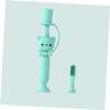 Beaupretty Cartoon Bear Silicone Toothbrush for Boy Girl Training Brush Bristles Toothbrush Oral Care Learning Toys Random Color view 2