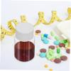 HAPINARY 6pcs Portable Plastic Medicine Bottle Large Pill Bottle Lids Caps for Travel Storage view 3