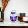 Butterfly Moon Keepsake Urn, Mini Urn for Ashes Adult Female, Memorial Keepsake Urns for Women, Funeral Cremation Urns for Ashes (Size, 3 Inch, Set of 4) view 4
