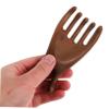 Healeved Wooden Sandalwood Five Prong Scalp Massage Comb for Face Acupoints view 4