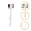 Beaupretty 4pcs Gas Stove Scrub Brush Wire Cooktop Cleaning Tool for Grease Grime and Gaps Versatile Kitchen Brush Needle for Efficient Household Use view 3