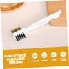 Beaupretty 4pcs Gas Stove Scrub Brush Wire Cooktop Cleaning Tool for Grease Grime and Gaps Versatile Kitchen Brush Needle for Efficient Household Use view 4