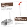 NOLITOY Stainless Steel Bucket Mope Steel Handle Heavy Duty Broom Standing Dustpan Random Style view 2