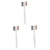 Beaupretty 3pcs Cookware Scrub Brush Gas Stove Cleaning Brush Pot Pan Bottom Crevice Cleaner view 1