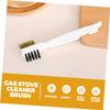 Beaupretty 3pcs Cookware Scrub Brush Gas Stove Cleaning Brush Pot Pan Bottom Crevice Cleaner view 2