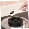 Beaupretty 5pcs Gas Stove Scrub Brush Ergonomic Cooktop Cleaning Tool for Grease Grime Removal Wire Brush for Seam Groove Cleaning Essential Kitchen Cleaner for Pots Pans view 3