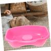 HOLIDYOYO Household Shampoo Basin for Elderly and Disabled Ergonomic Hair Washing Tray for Bedridden Adults Soft Curved Neck Design Reusable Hair Wash Tub view 4