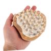 HAPINARY Ergonomic Wooden Neck Handheld Massager Relief Tension Headache Rub Portable for Home Office view 3