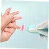 Beaupretty 24pcs Boy Girl Electric Nail File Pad Replacement Nail Grinder Heads Plastic Sandpaper Material view 2