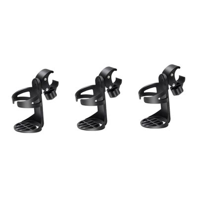 Beaupretty 3pcs Stroller Cup Holder Attachment for Wheelchair Bike Travel Detachable Milk Bottle Rack
